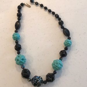 Signed West German Necklace.  16”